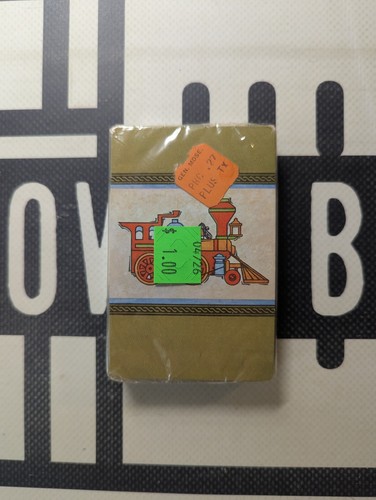 Train playing cards - playing, stardust