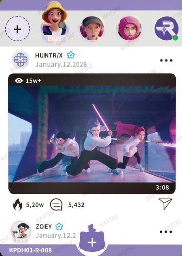 Kpop demon hunters kayou - kpop,
